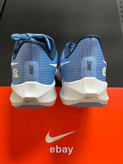 Nouveau Nike Zoom Pegasus 39 North Carolina Tar Talons Unc Chaussures De Course Bleu 10.5