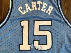 Nouveau maillot Nike NWT de Vince Carter #15 UNC North Carolina Tar Heels taille Large 44