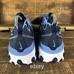 Nouvelle Nike Homme React Element 55 Unc Tarheels Blue Ck4852-400 Chaussures Taille 8