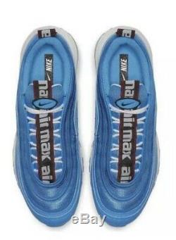 Nwt Nike Air Max 97 Premium Prm Se Running Unc Tar Talon Bleu 312834-401 -sz-12