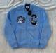 Ovo X Unc Tar Heels Veste Varsity En Fleece Bleu Clair Nouvelle Authentique