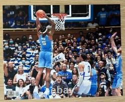 Photo 8x10 de basket-ball des Tarheels de l'UNC signée par Armando Bacot Beckett BAS