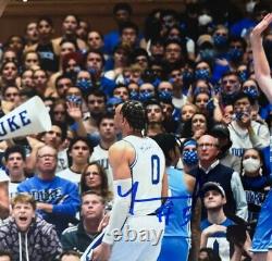 Photo 8x10 de basket-ball des Tarheels de l'UNC signée par Armando Bacot Beckett BAS