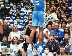 Photo 8x10 de basket-ball des Tarheels de l'UNC signée par Armando Bacot Beckett BAS