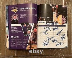 Programme d'autographes de basketball Battle 4 Atlantis 2023 pour hommes UNC Villanova Memphis