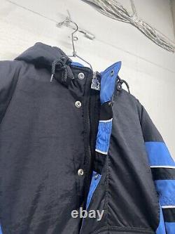 Pull Vintage de démarrage North Carolina Tar Heels en nylon taille L DEADSTOCK NWT