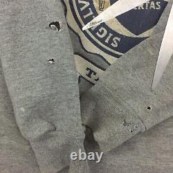 Pull d'entraînement usé et imparfait de la Caroline du Nord avec logo UNC Tar Heels en XL