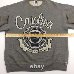 Pull d'entraînement usé et imparfait de la Caroline du Nord avec logo UNC Tar Heels en XL