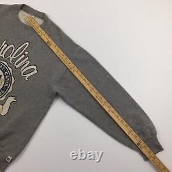 Pull d'entraînement usé et imparfait de la Caroline du Nord avec logo UNC Tar Heels en XL
