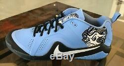 Rare Nike Force Zoom Trout 4 Turf Unc Baseball Pe Roues A01011-400 Taille 13