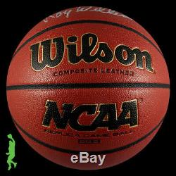 Roy Williams Autographiés Signés Ncaa Basketball Balle Unc Tar Heels Jsa Coa