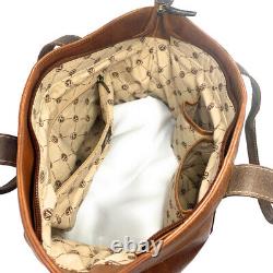 Sac fourre-tout en cuir bicolore beige des Tarheels de Caroline du Nord UNC