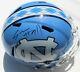 Sam Howell Signé Talons Unc Tar Full Size Casque Withjsa Coa Dd22802