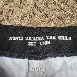 Shorts de basketball NCAA North Carolina UNC Tar Heels LARGE avec 4 poches brodées.