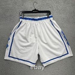Shorts de basketball Vintage Jordan North Carolina Tar Heels UNC pour hommes XL bleu