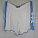 Shorts De Basketball Blancs émis Par Le Jeu Des Tar Heels De Caroline Du Nord Unc Jordan 48 87