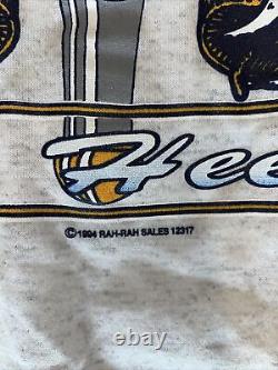 Sweat à capuche North Carolina Tar Heels 2 tons 1994 Spell Out UNC xL/L