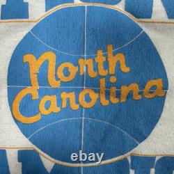 T-shirt VTG UNC Tar Heels Champion NCAA 1982 Jordan Unisexe Small