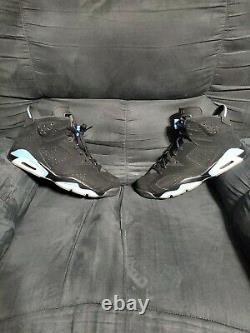 Taille 10 Jordan 6 Retro Tar Talons, Unc 2017 Grand État