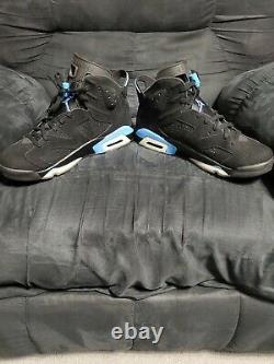 Taille 10 Jordan 6 Retro Tar Talons, Unc 2017 Grand État