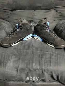 Taille 10 Jordan 6 Retro Tar Talons, Unc 2017 Grand État