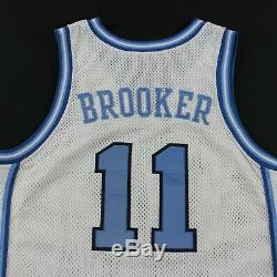 Team Issue Caroline Du Nord Tar Heels Nike 44 Michael Brooker Jersey 1996-1997 Unc