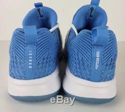 Tn Nike Jordan Trainer 2 Flyknit Unc Tarheels Bleu Blanc 921210-106 Sz-18