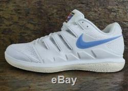 Tnt Nike Air Zoom Vapor X Hc, Chaussures De Tennis Unc Tarheels Blue - Aa8030-100 Sz-9