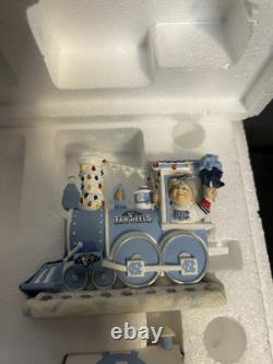 Train de rail de vacances de la mi-temps 22 de Danbury Mint NCAA UNC Carolina Tar Heels à l'échelle retiré
