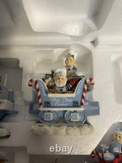 Train de rail de vacances de la mi-temps 22 de Danbury Mint NCAA UNC Carolina Tar Heels à l'échelle retiré