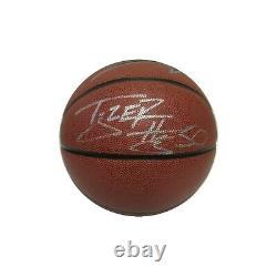 Tyler Hansbrough Signé Basketball Autographié Unc Tar Talons Psa/adn Aj56386