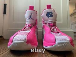 UNC Tar Heels Armando Bacot Chaussures Nike Air Jordan 35 XXX5 P. E. PORTÉES EN MATCH - RARE