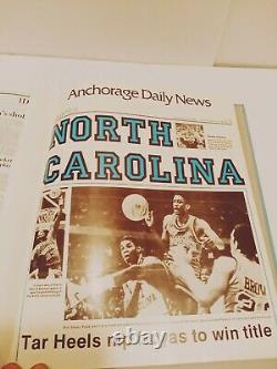 Unc 1982 Michael Jordan North Carolina Tar Heels National Championship Rookie Yb