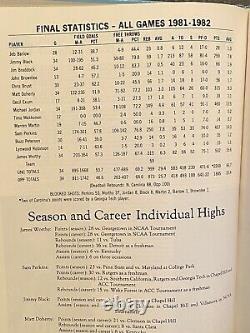 Unc Championnat National Tarheels Ncaa Basketball 1982 Livre De Couverture Rigide