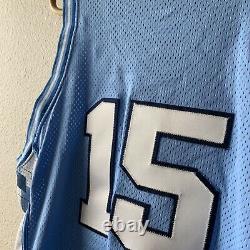 Unc North Carolina Tar Heels Vince Carter #15 Maillot De Basket-ball Cousu Sz 44 Nike