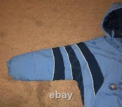 Unc Starter Jacket Coat Size XL Vtg Vintage Coat Tar Heels Caroline Du Nord