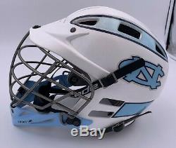 Unc Tar Heels Cascade Cascade Cpx Lacrosse Avec Face Cage & Jugulaire