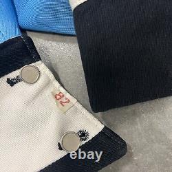 Uniforme de fanfare vintage des Tar Heels de Caroline du Nord taille moyenne UNC