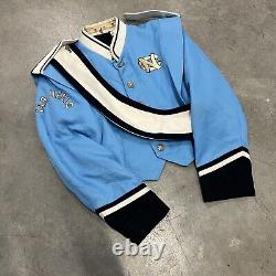 Uniforme de fanfare vintage des Tar Heels de Caroline du Nord taille moyenne UNC