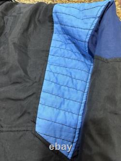 VESTE PUFFER NOIRE ET BLEUE VTG STARTER UNC TAR HEELS XL Détails