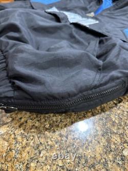 VESTE PUFFER NOIRE ET BLEUE VTG STARTER UNC TAR HEELS XL Détails