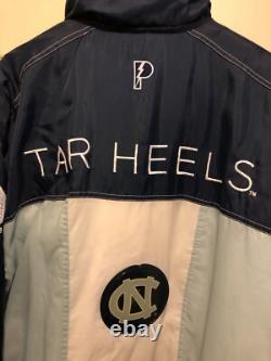 VESTE PUFFER PRO PLAYER UNC TAR HEELS NCAA 90s VTG 2x