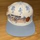 Vtg Pro Player North Carolina Tar Heels Script Bar Aop Casquette Snapback De Basketball