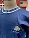 Vtg Rare North Carolina Tar Heels Ancien Logo Veste Pull Over Taille Large Unc Ncaa