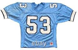 VTG années 90 DWIGHT HOLLIER NORTH CAROLINA TAR HEELS MAILLOT ÉMIS PAR WILSON 48