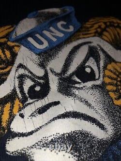 VTG années 90 NCAA UNC NORTH CAROLINA TAR HEELS SWEATSHIRT SALEM SPORTSWEAR taille L Large