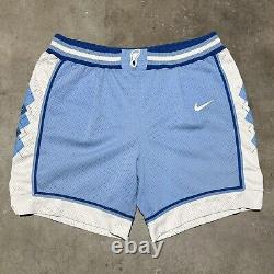 VTG années 90 North Carolina UNC Tar Heels Nike Short de Basketball Équipe Taille 36
