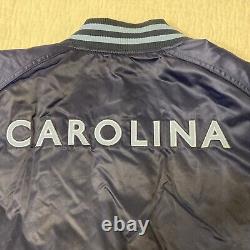 Veste Nike pour hommes de l'Université de North Carolina UNC Tar Heels en satin 3XL Snap