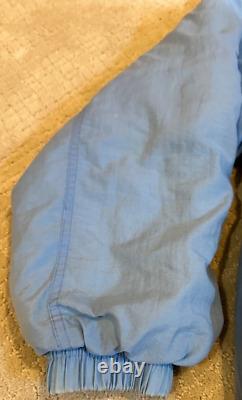 Veste Puffer Vintage Starter North Carolina UNC Tarheels Bleue Taille M pour Homme