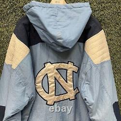 Veste Starter Vintage Université de Caroline du Nord Tar Heels Hommes XXL Années 90